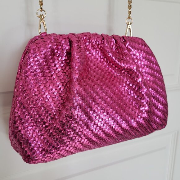 Pink/Rose Sequined Anthropologie Bag - Picture 1 of 3